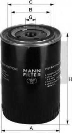 Mann-Filter W 910/3 - Масляний фільтр avtolavka.club