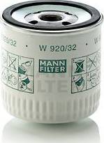 Mann-Filter W 920/32 - Масляний фільтр avtolavka.club