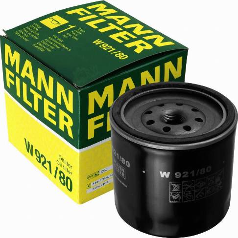 Mann-Filter W 921 - Масляний фільтр avtolavka.club