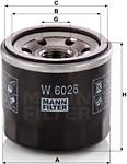 Mann-Filter W 6026 - Масляний фільтр avtolavka.club