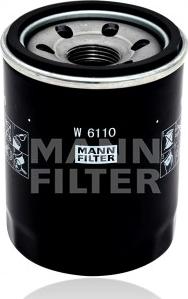 Mann-Filter W 6110 - Масляний фільтр avtolavka.club