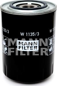 Mann-Filter W 1135/3 - Масляний фільтр avtolavka.club