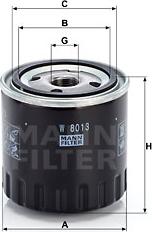 Mann-Filter W 8013 - Масляний фільтр avtolavka.club