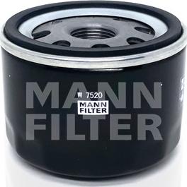 Mann-Filter W 7520 - Масляний фільтр avtolavka.club