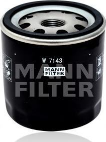 Mann-Filter W 714/3 - Масляний фільтр avtolavka.club