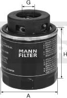 Mann-Filter W 712/91 - Масляний фільтр avtolavka.club