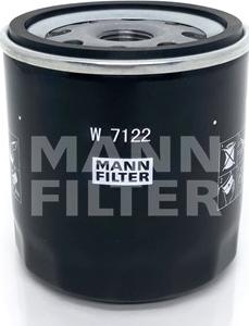 Mann-Filter W 712/2 - Масляний фільтр avtolavka.club