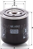 Mann-Filter WA 9002 - Фільтр для охолоджуючої рідини avtolavka.club