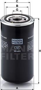 Mann-Filter WD 950/3 - Масляний фільтр avtolavka.club