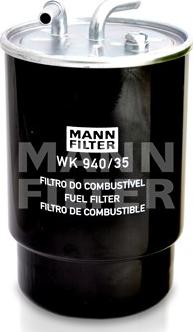Mann-Filter WK 940/35 - Паливний фільтр avtolavka.club