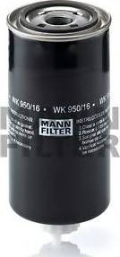 Mann-Filter WK 950/16 - Паливний фільтр avtolavka.club
