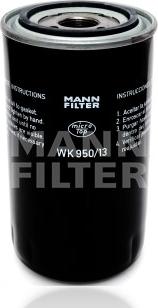 Mann-Filter WK 950/13 - Паливний фільтр avtolavka.club