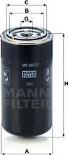 Mann-Filter WK 950/21 - Паливний фільтр avtolavka.club