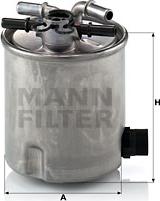 Mann-Filter WK 9007 - Паливний фільтр avtolavka.club