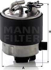 Mann-Filter WK 9026 - Паливний фільтр avtolavka.club