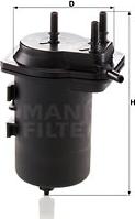 Mann-Filter WK 939/7 - Паливний фільтр avtolavka.club