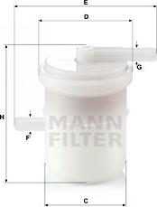 Mann-Filter WK 42/81 - Паливний фільтр avtolavka.club