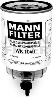 Mann-Filter WK 1040 - Паливний фільтр avtolavka.club