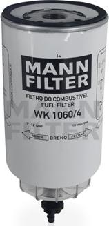 Mann-Filter WK 1060/4 - Паливний фільтр avtolavka.club