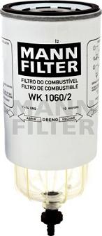 Mann-Filter WK 1060/2 - Паливний фільтр avtolavka.club