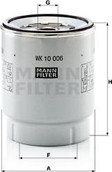 Mann-Filter WK 10 006 z - Паливний фільтр avtolavka.club