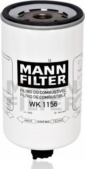 Mann-Filter WK 1156 - Паливний фільтр avtolavka.club