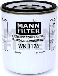 Mann-Filter WK 1124 - Паливний фільтр avtolavka.club