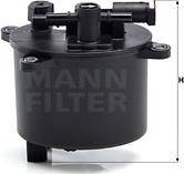 Mann-Filter WK 12 004 - Паливний фільтр avtolavka.club