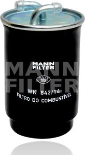 Mann-Filter WK 842/14 - Паливний фільтр avtolavka.club