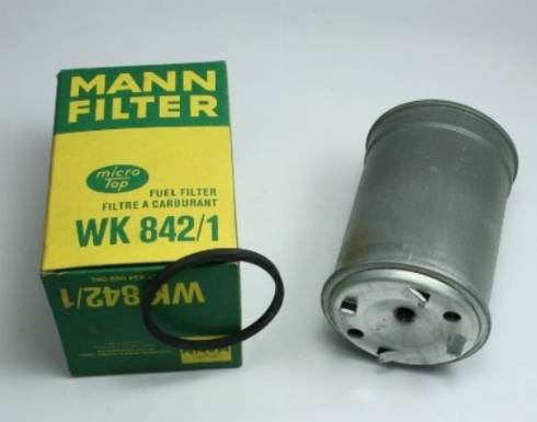 Mann-Filter WK 842/1 - Паливний фільтр avtolavka.club
