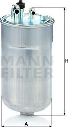 Mann-Filter WK 8021 - Паливний фільтр avtolavka.club