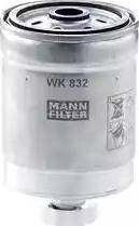 Mann-Filter WK 832 - Паливний фільтр avtolavka.club