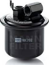 Mann-Filter WK 76/2 - Паливний фільтр avtolavka.club