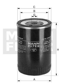 Mann-Filter WK 731/1 - Паливний фільтр avtolavka.club