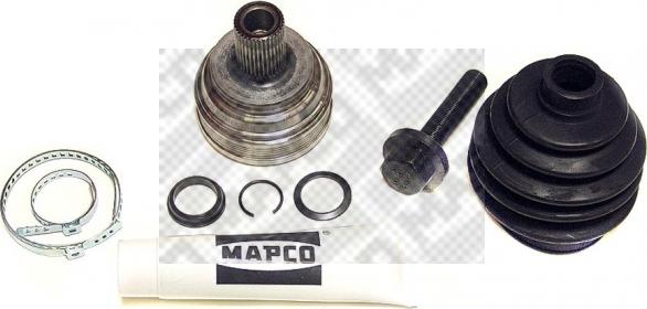 Mapco 16801 - Шарнірний комплект, ШРУС, приводний вал avtolavka.club