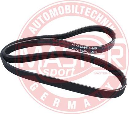 MASTER-SPORT GERMANY 4PK954-PCS-MS - Поліклиновий ремінь avtolavka.club