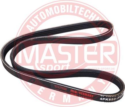 MASTER-SPORT GERMANY 4PK850-PCS-MS - Поліклиновий ремінь avtolavka.club