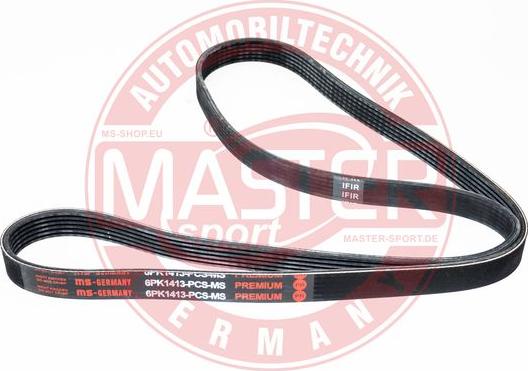 MASTER-SPORT GERMANY 6PK1413-PCS-MS - Поліклиновий ремінь avtolavka.club