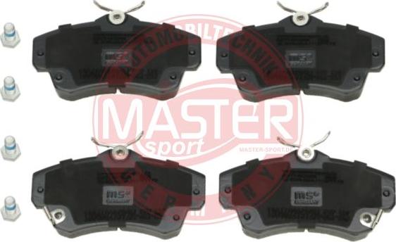 MASTER-SPORT GERMANY 13046029592N-SET-MS - Гальмівні колодки, дискові гальма avtolavka.club