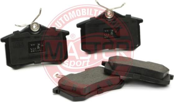 MASTER-SPORT GERMANY 13046029372T-SET-MS - Гальмівні колодки, дискові гальма avtolavka.club