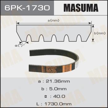 MASUMA 6PK1730 - Поліклиновий ремінь avtolavka.club