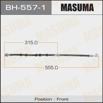 MASUMA BH-557-1 - Гальмівний шланг avtolavka.club