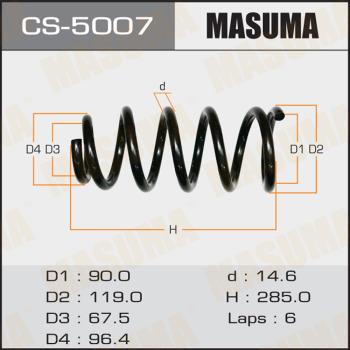 MASUMA CS-5007 - Пружина ходової частини avtolavka.club