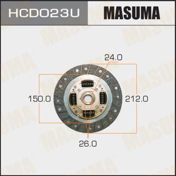 MASUMA HCD023U - Диск зчеплення avtolavka.club