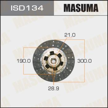 MASUMA ISD134 - Диск зчеплення avtolavka.club