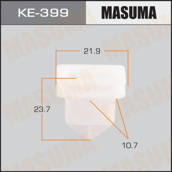 MASUMA KE-399 - Зажим, молдинг / захисна накладка avtolavka.club