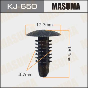 MASUMA KJ-650 - Зажим, молдинг / захисна накладка avtolavka.club