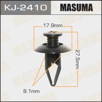 MASUMA KJ-2410 - Зажим, молдинг / захисна накладка avtolavka.club