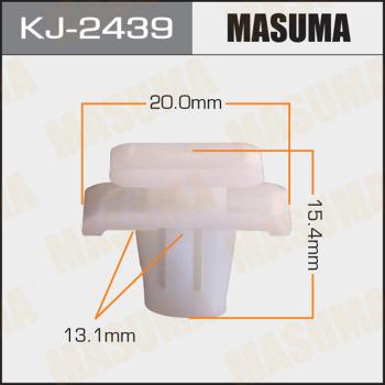 MASUMA KJ-2439 - Зажим, молдинг / захисна накладка avtolavka.club