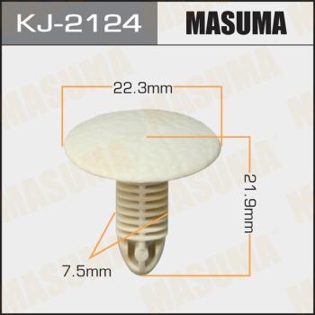 MASUMA KJ-2124 - Зажим, молдинг / захисна накладка avtolavka.club